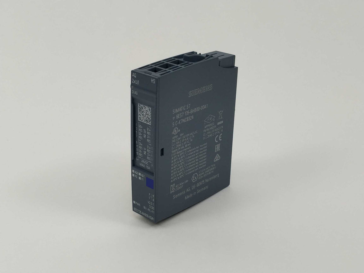 Module Analogique Sortie Siemens 6ES7135-6HB00-0DA1 - Pour SIMATIC ET 200SP - Neuf Sous Emballage D'origine