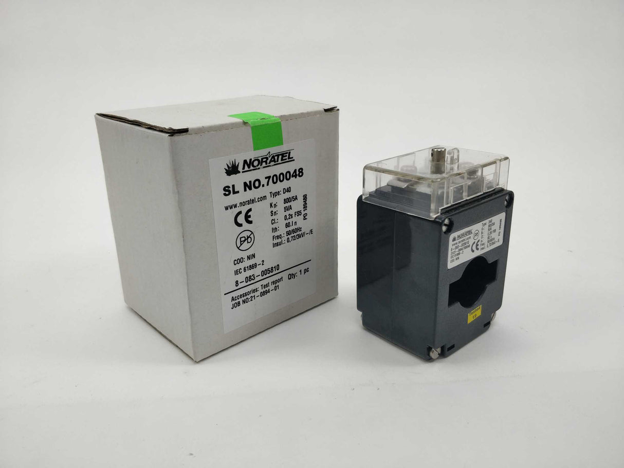 Noratel 8-083-005810 D40 Transformer 800/5A