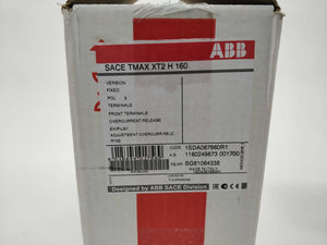 ABB 1SDA067860R1 SACE TMAX XT2 H 160 Circuit Breaker