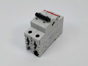 ABB 2CDS252001R0024 Miniature Circuit Breaker - 2P - C - 2 A