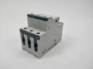 Siemens 5SY6302-7 Miniature Circuit Breaker 400V 6kA 3-pole.  C2 A