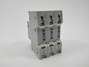 Siemens 5SY6302-7 Miniature Circuit Breaker 400V 6kA 3-pole.  C2 A