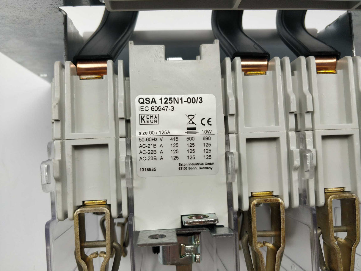 Eaton QSA125N1-00/3. 220S7102 Fuse load break switch QSA125