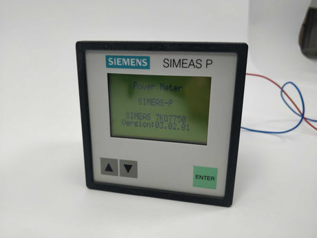 Siemens 7KG7750-0CA01-0AA0/CC Power Meter SIMEAS P50