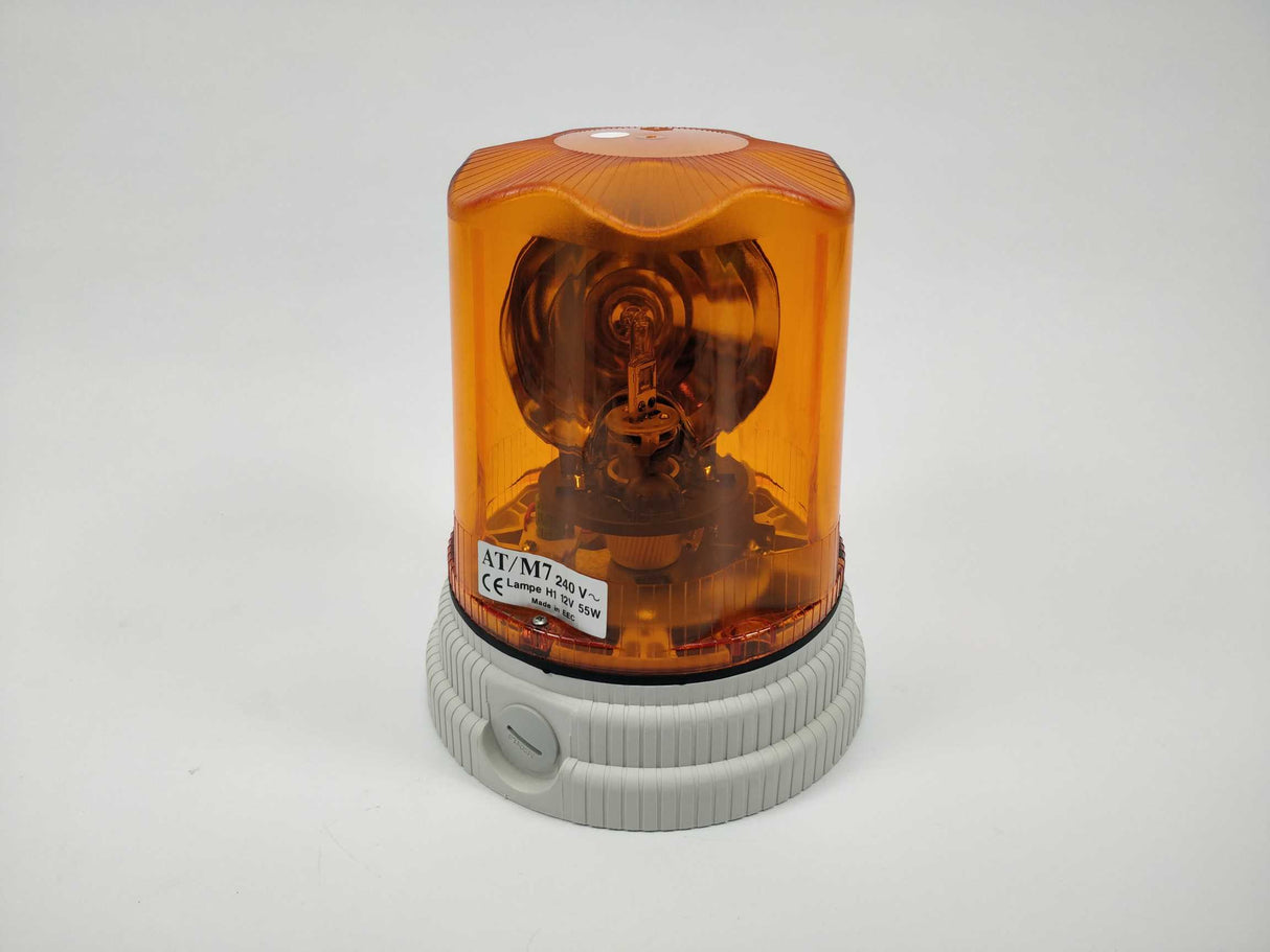 330.61.B AT/M7 240V H1 12V 55W Rotating Lamp Orange