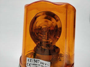 330.61.B AT/M7 240V H1 12V 55W Rotating Lamp Orange