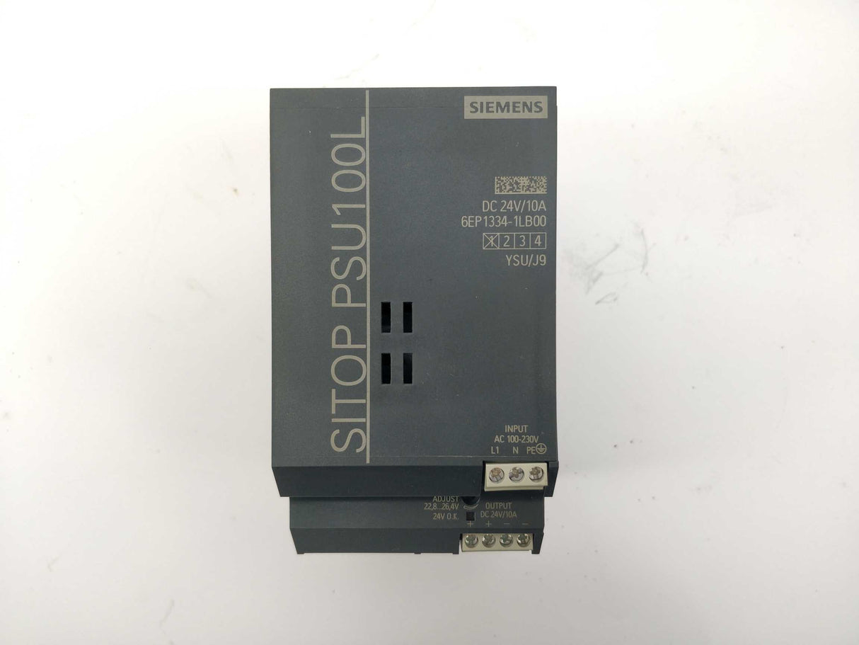 Siemens 6EP1334-1LB00 SITOP PSU 100L. 24VDC 10A