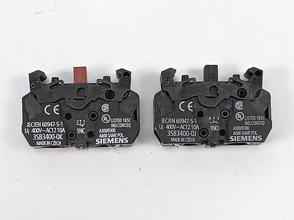 Siemens 3VL9400-2AB01 Aux/Alarm switches