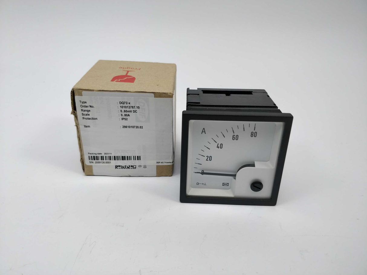 Deif DQ72-X Measuring device for ampere