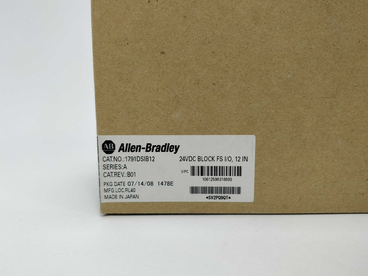 AB 1791-DSIB12 1791-DSIB12, Ser: A, Rev: B01