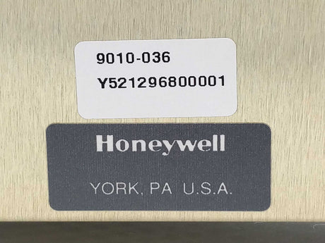 Honeywell 9010-036 9200e VR 3.3 Logic processor