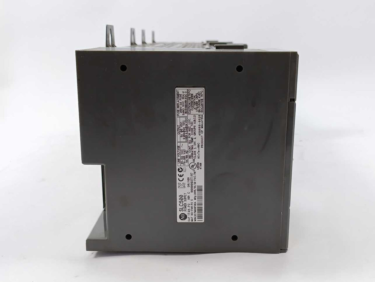 AB 1746-P2 SER C SLC500 Power Supply + 1746-A13 SER B 13-Slot Rack