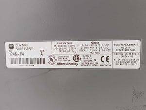 AB 1746-P4 SER A SLC500 Power Supply + 1746-A13 SER B 13-Slot Rack