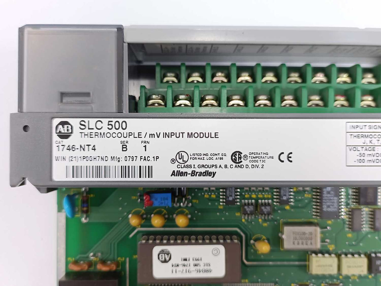 AB 1746-NT4 Ser. B Thermocouple/mV Analog Input Module