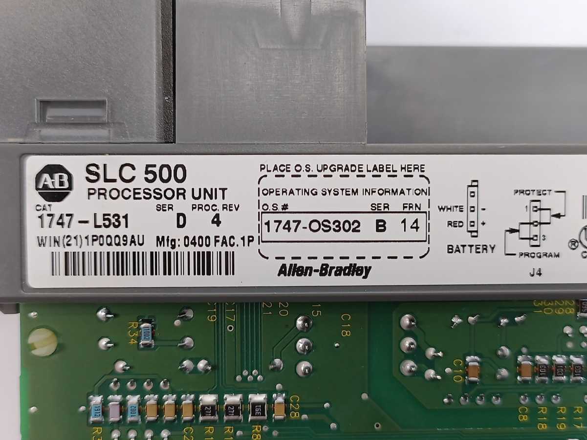 AB 1747-L531 Ser. D SLC 500 Processor Unit