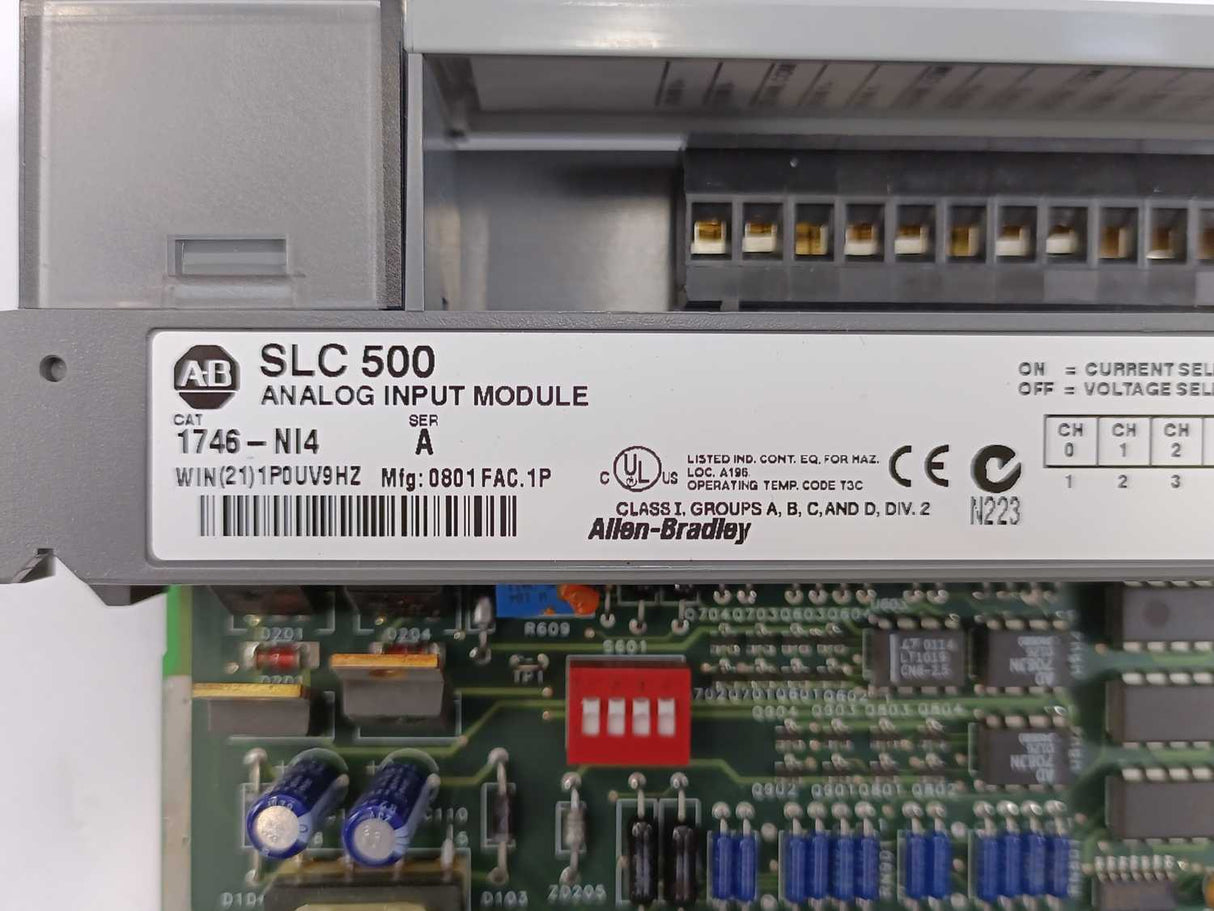AB 1746-NI4 Analog Input Module. Ser. A