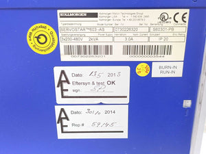 KOLLMORGEN SERVOSTAR 603-AS Digital Servo Amplifier S60301-PB