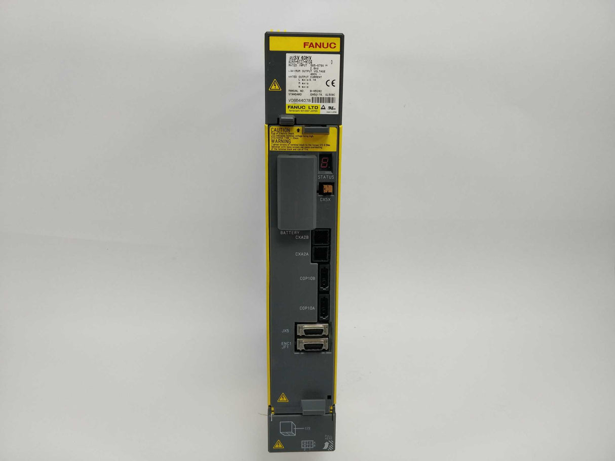 Fanuc A06B-6127-H104 αi SV 40HV Ver.D + A20B-2101-0040/11G