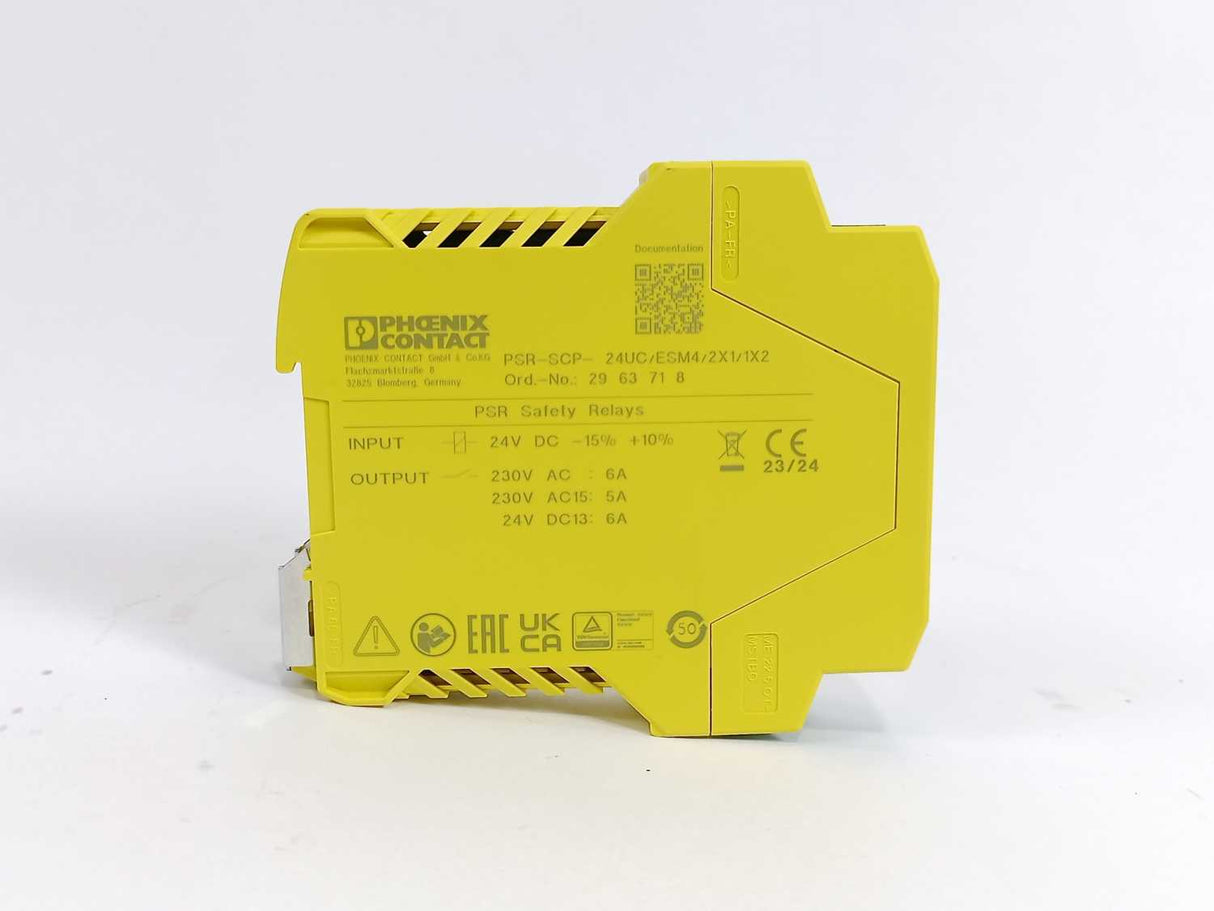 Phoenix Contact 2963718 PSR-ESM4 Safety Relay