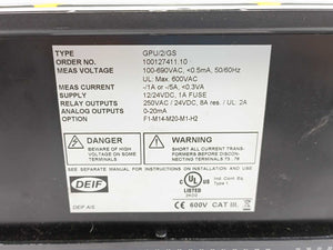 Deif GPU/2/GS 100179294.10 GPU 600V Cat.III
