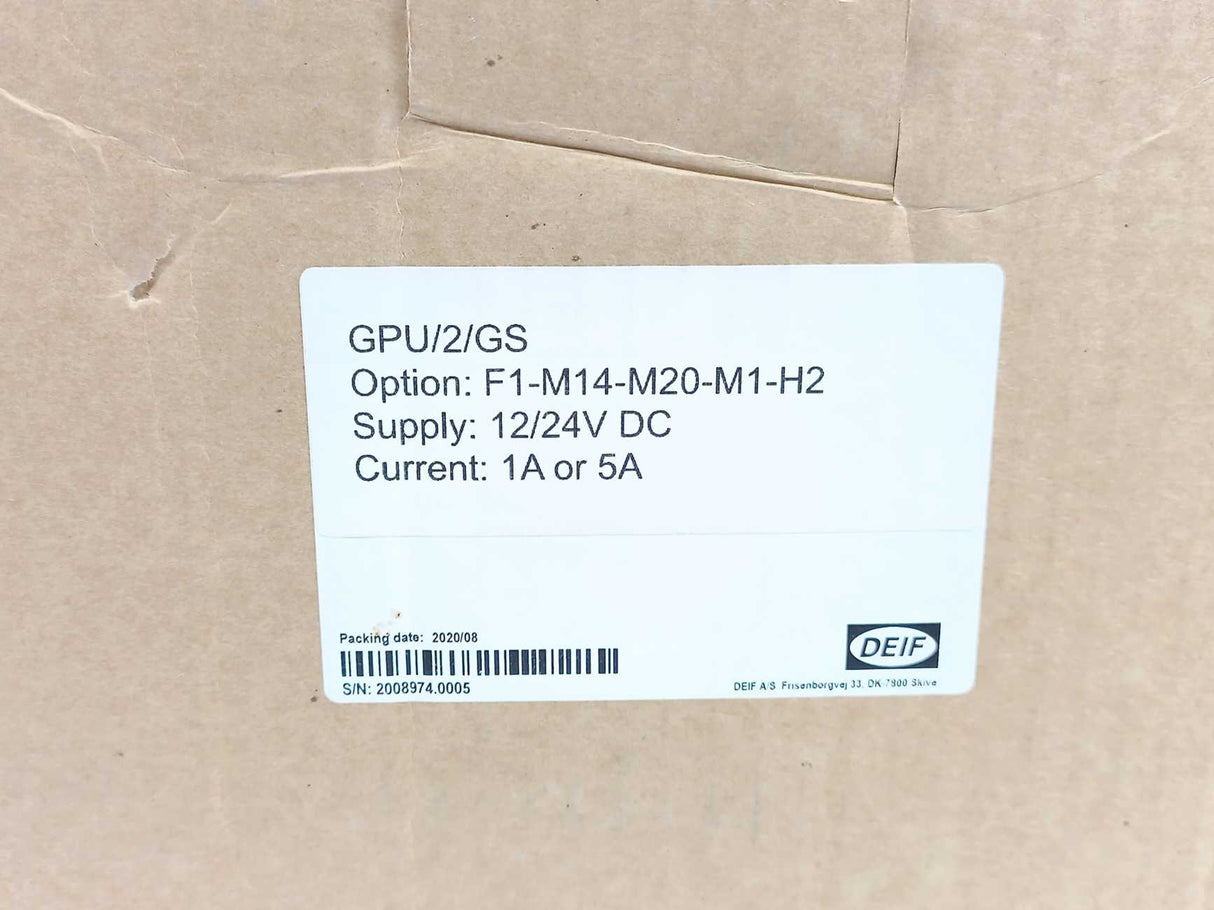 Deif GPU/2/GS 100179294.10 GPU 600V Cat.III