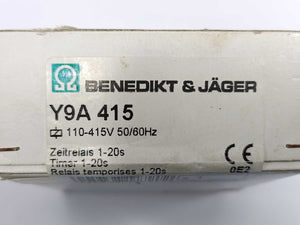 Benedikt & Jäger Y9A 415 Timer Relay 110-415V 50/60Hz