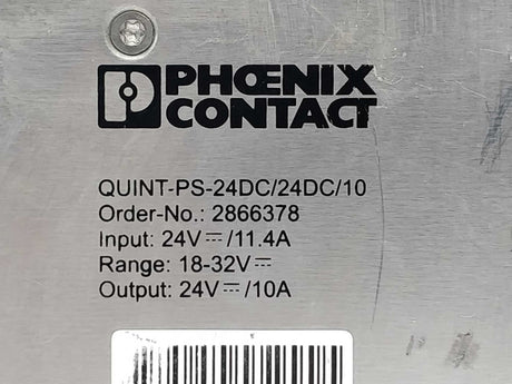 Phoenix Contact 2866378 QUINT-PS-24DC/24DC/10