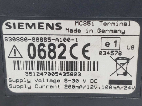 Siemens S30880-S8665-A100-1 Modem E.01