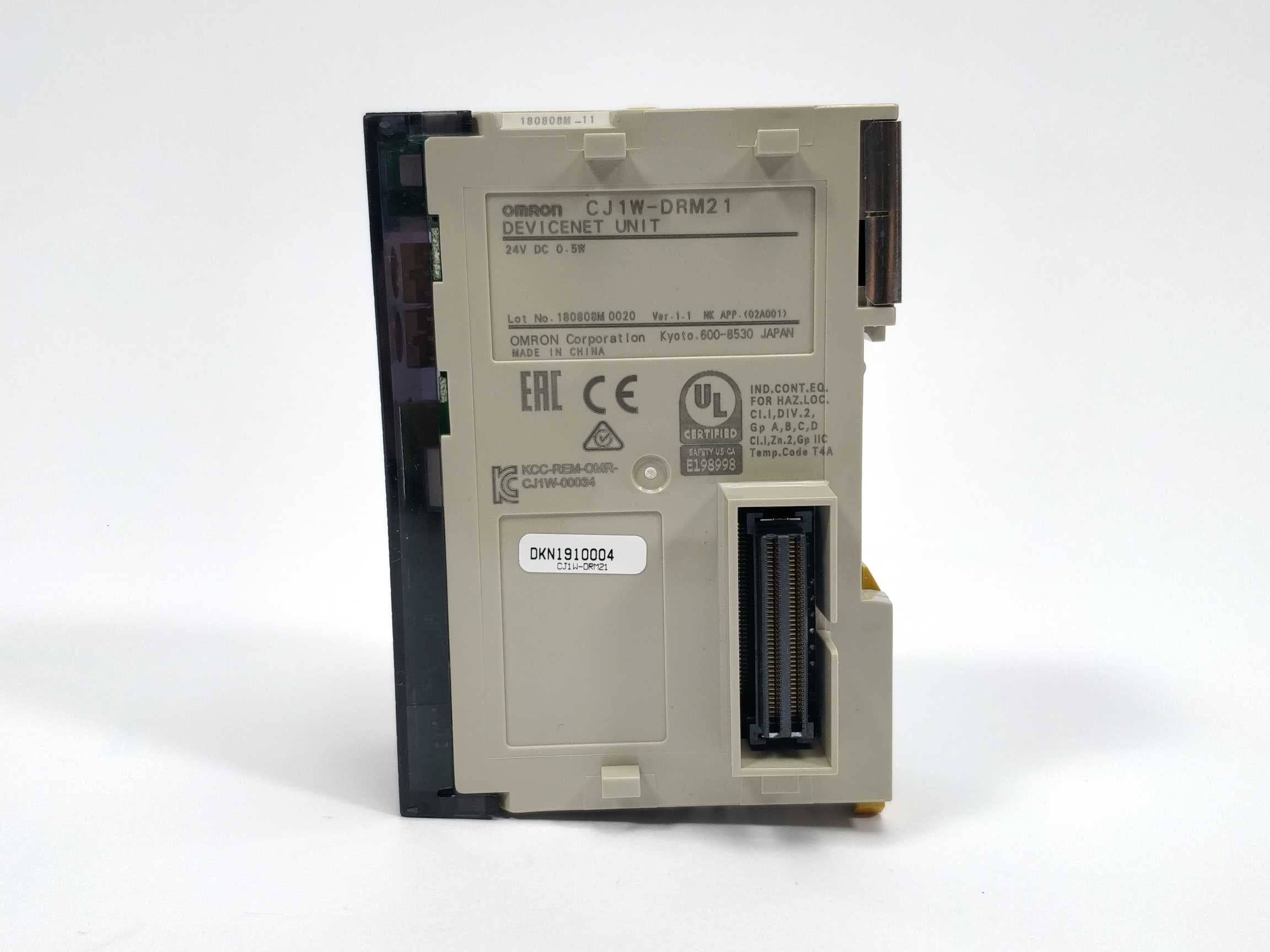 OMRON CJ1W-DRM21 Devicenet unit ver.1.1 – Buy2Sell ApS