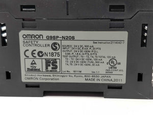 OMRON G9SP-N20S Safety controller
