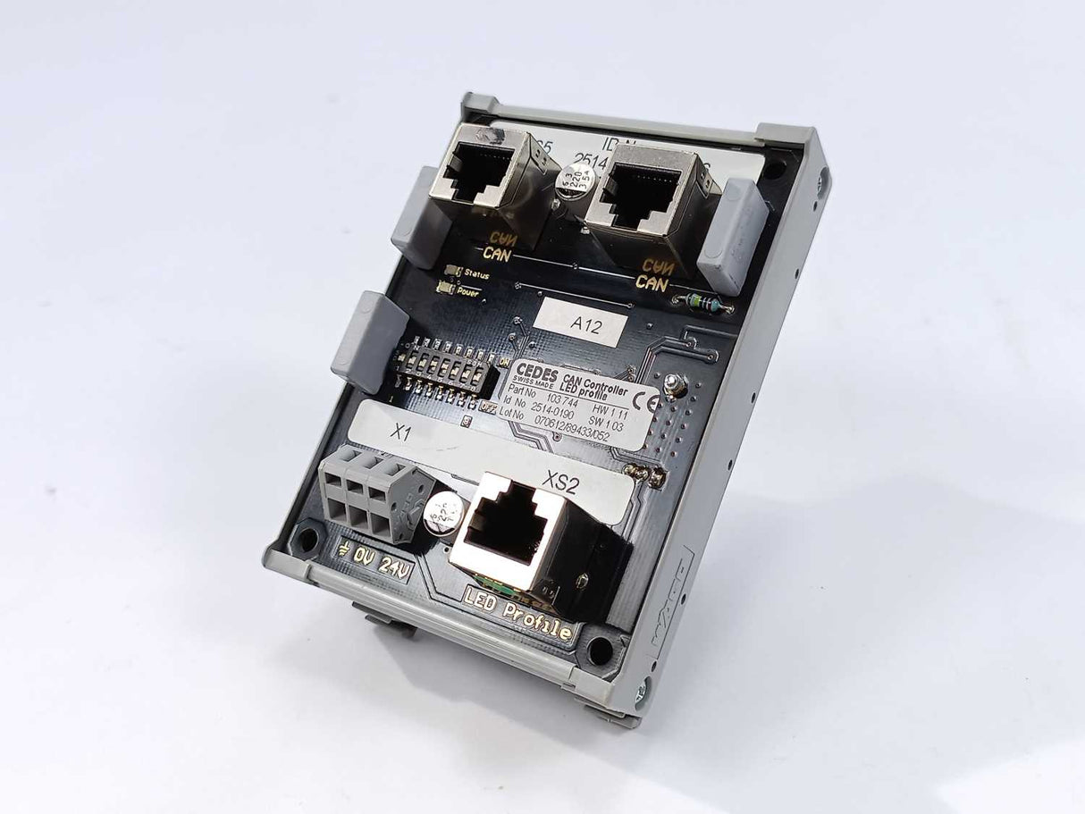 Cedes 103744 CAN Controller 2514-0190 HW 1.11