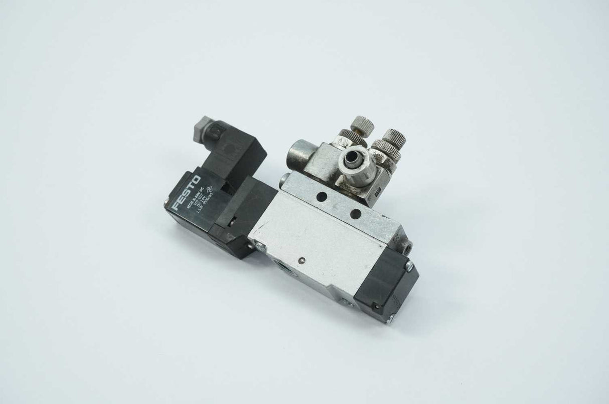 Festo 173124 MEH-3/2-1/8-B Solenoid Valve 24VDC