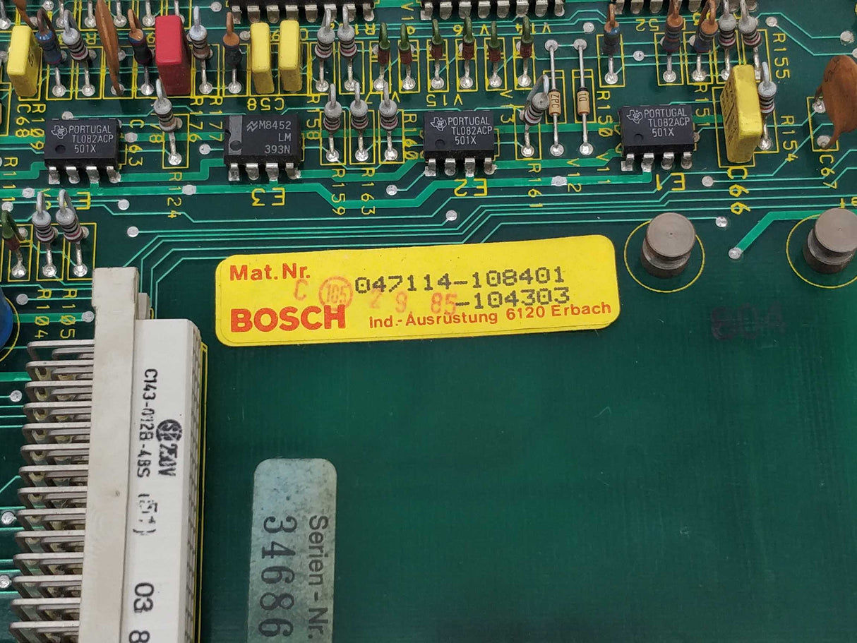 Bosch Rexroth 047114-108401 047114-104303 Regulator Board