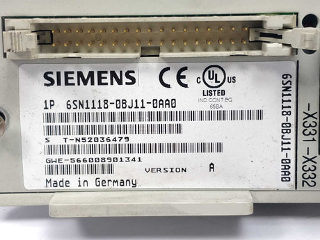 Siemens 6SN1118-0BJ11-0AA0 SIMODRIVE