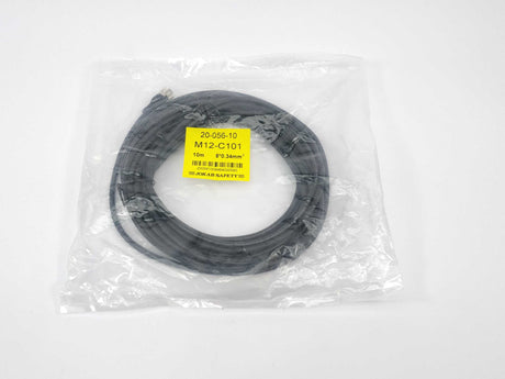 Jokab Safety 20-056-10 Cable w/Female M12 Connector 10M