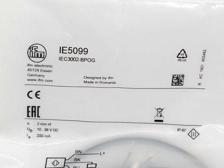 Ifm Electronic IE5099 IEC3002-BPOG Inductive sensor