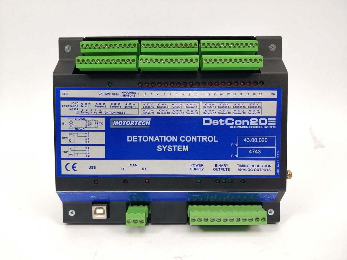 Motortech 43.00.020 DetCon20 detonation control system