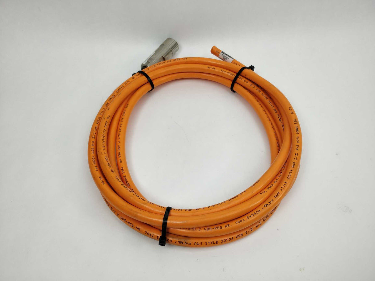 Beckhoff ZK4000-2111-2050 Engine cable 5m