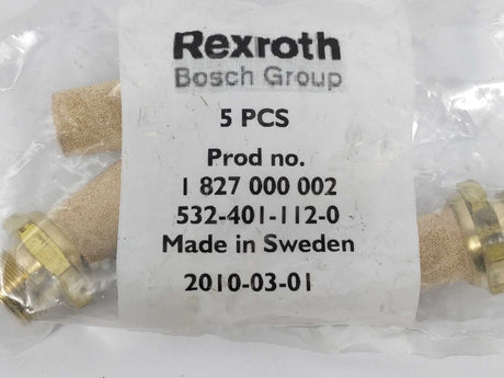 Bosch / Rexroth 1827000002 Silencer 5pcs