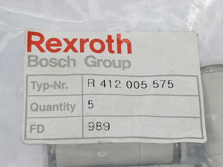 Bosch / Rexroth R412005575 Fitting 5pcs