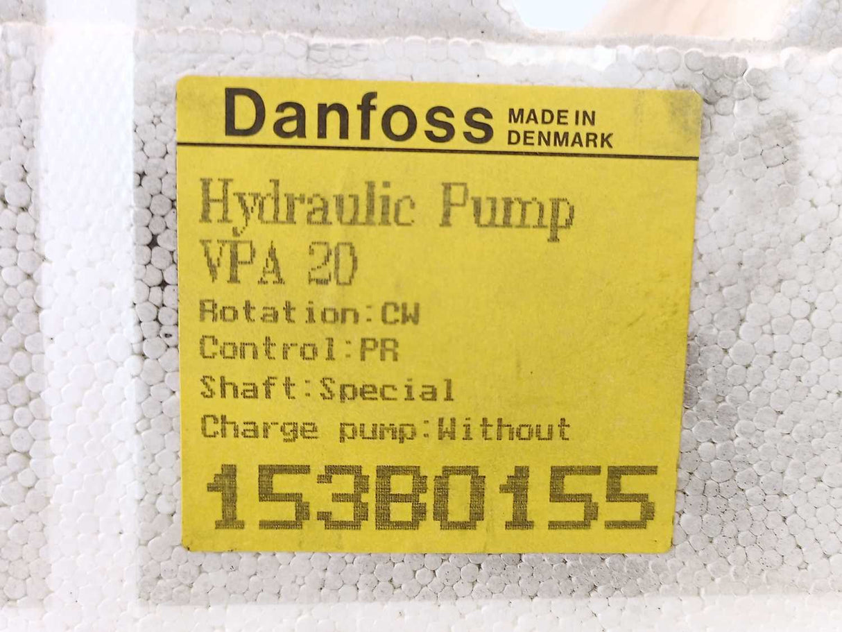 Danfoss 153B0155 VPA 20 PR Hydraulic Pump