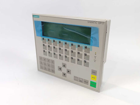 Siemens 6AV3617-1JC00-0AX1 SIMATIC Operator Panel OP 17/PP