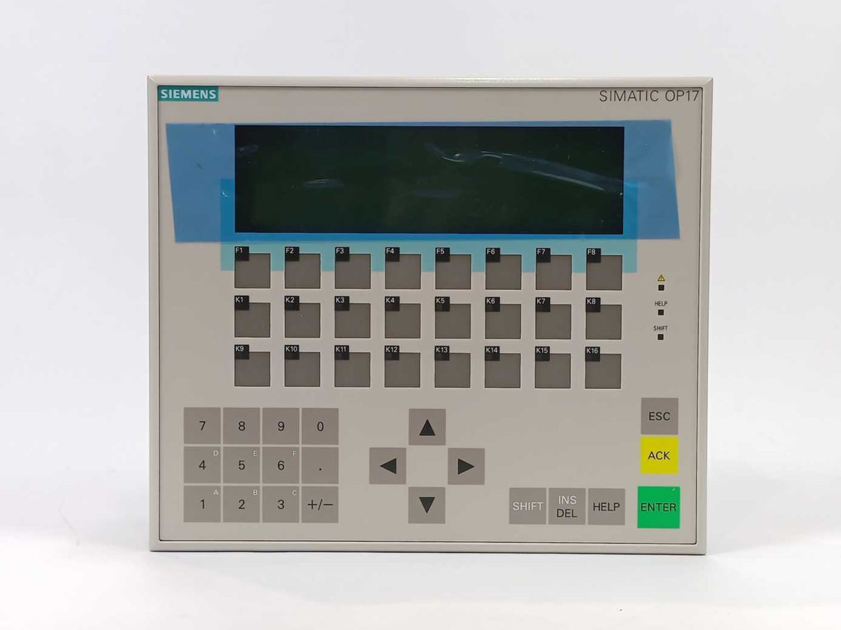Siemens 6AV3617-1JC00-0AX1 SIMATIC Operator Panel OP 17/PP