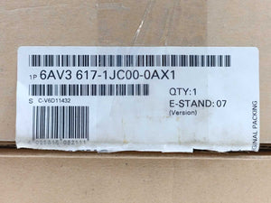Siemens 6AV3617-1JC00-0AX1 SIMATIC Operator Panel OP 17/PP