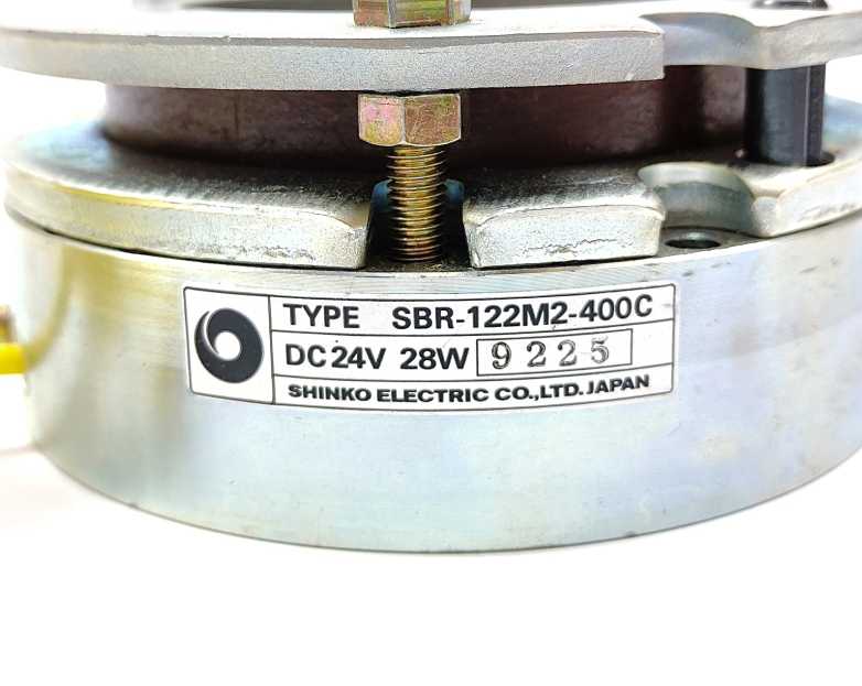 Shinko Electric SBR-122M2-400C Electromagnetic Brake Clutch 24V