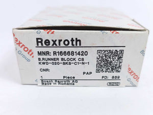 Rexroth R166681420 Ball Runner Block Carbon Steel