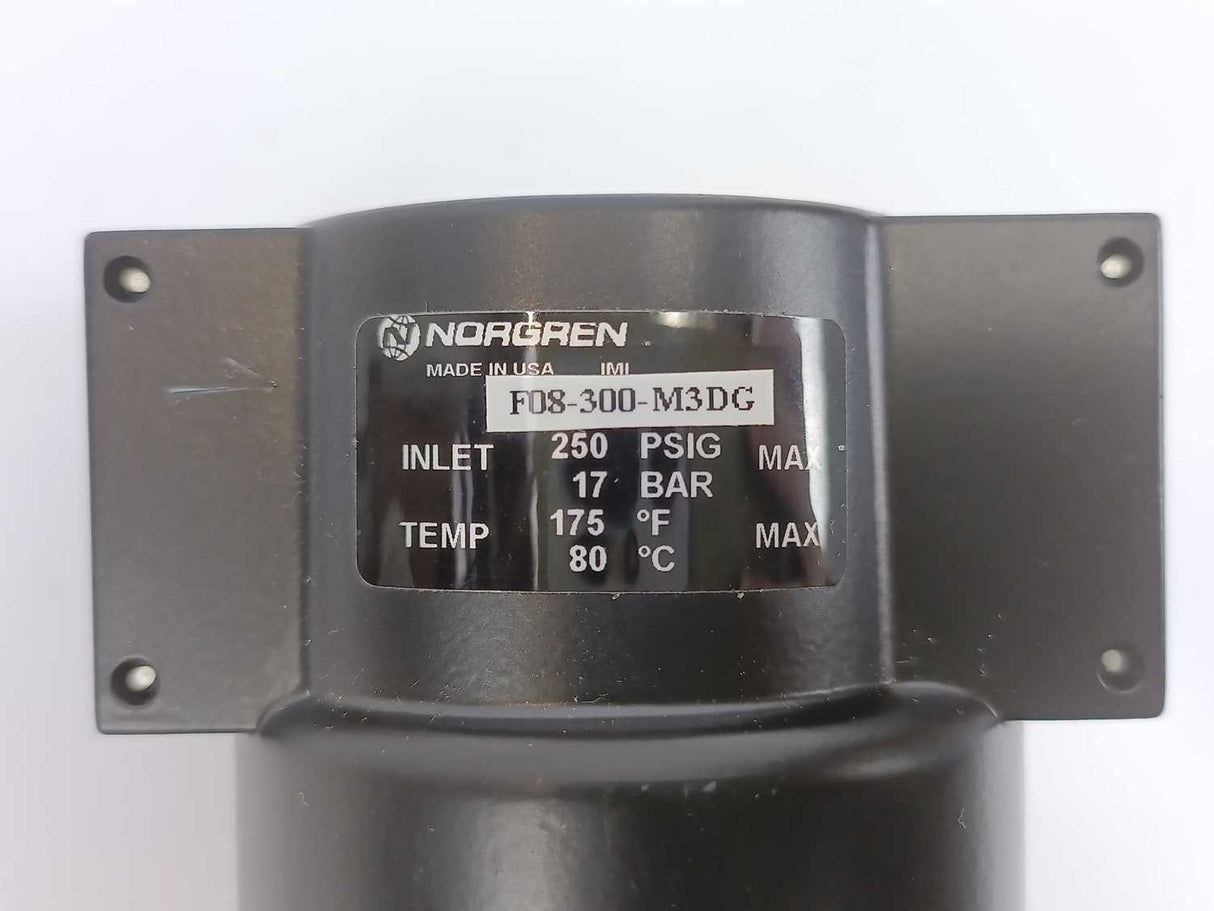 NORGREN F08-300-M3DG Pneumatic Filter