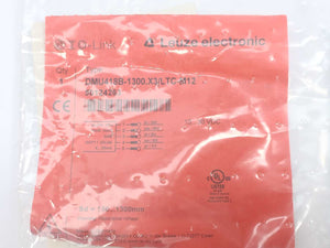 Leuze 50124263 Ultrasonic Sensor DMU41B-1300.X3/LTC-M12