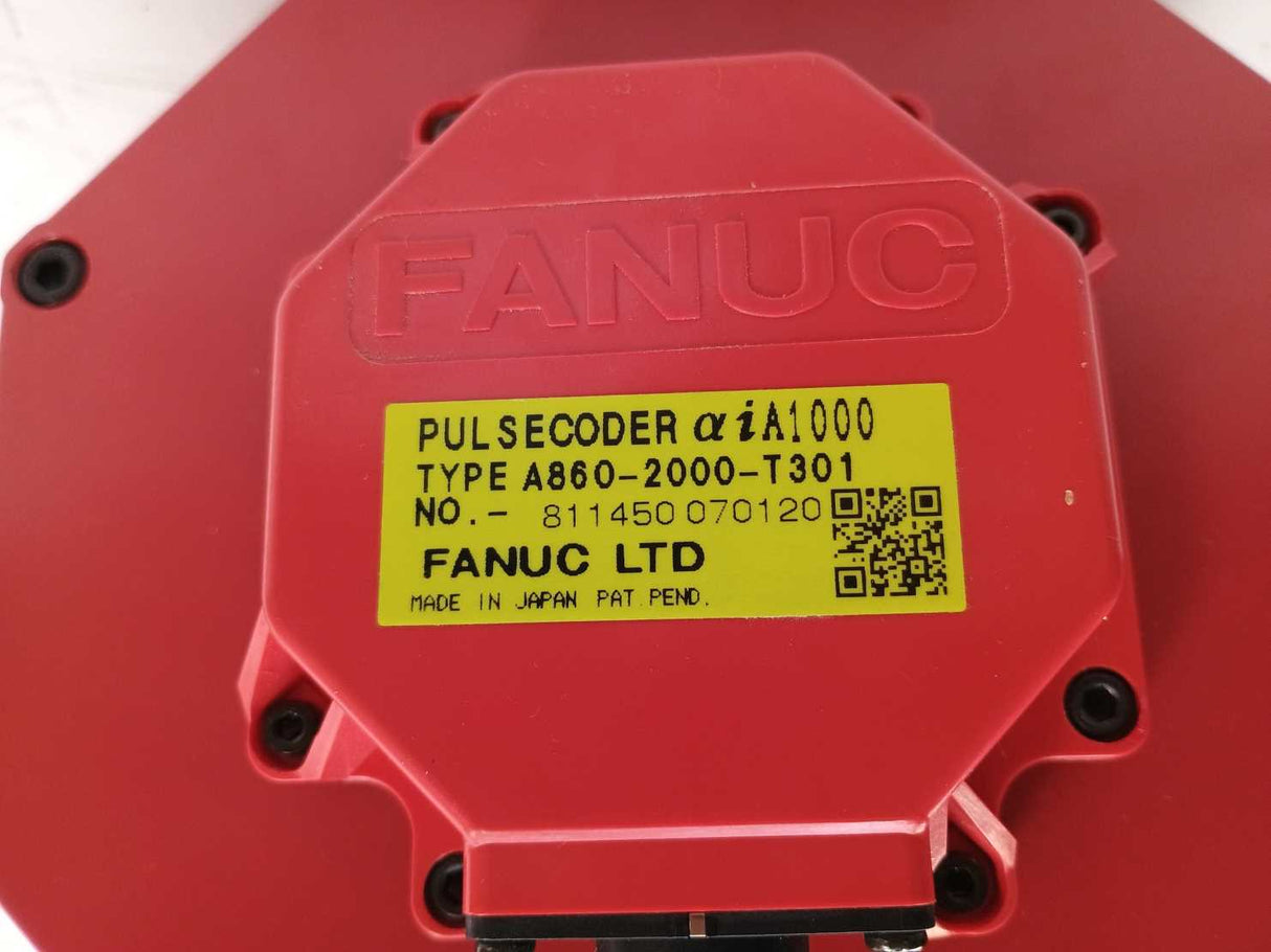 Fanuc A06B-0268-B400 AC Servo Motor with A860-2000-T301