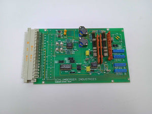 Schlumberger 103180 Transducer Circuit Board